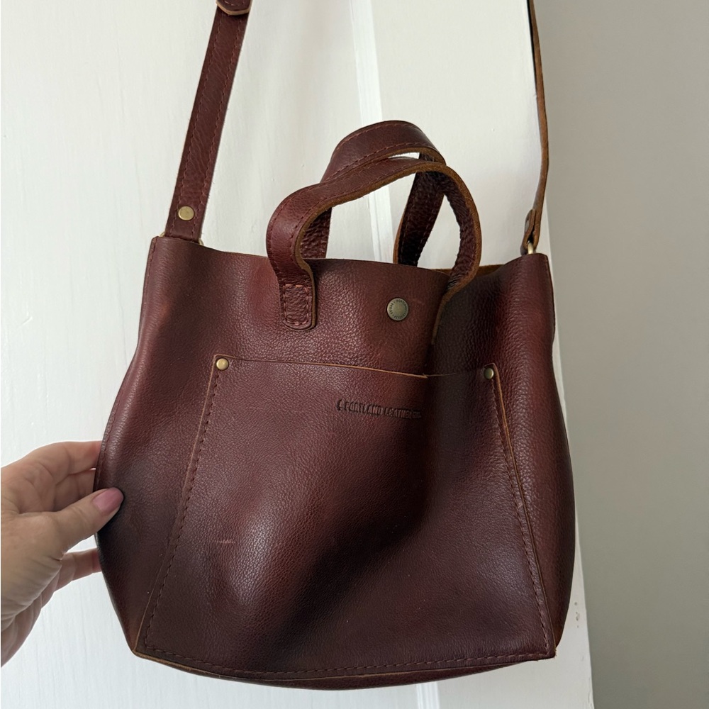 Portland Leather Goods Mini Crossbody Bag